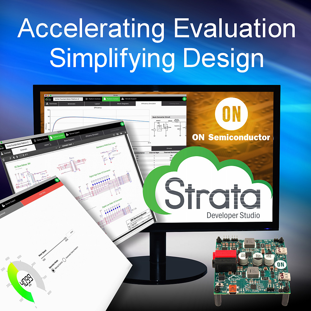 ON Semiconductor announces Strata Developer Studio™, industry’s most comprehensive research, evaluation and design tool